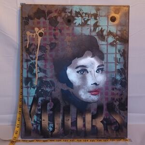 Modern Audrey Hepburn Portrait